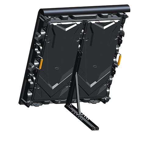 Parameter LED kanthi panel aluminium mati casting sing entheng kanggo tampilan stadion olahraga lan instalasi tetep
