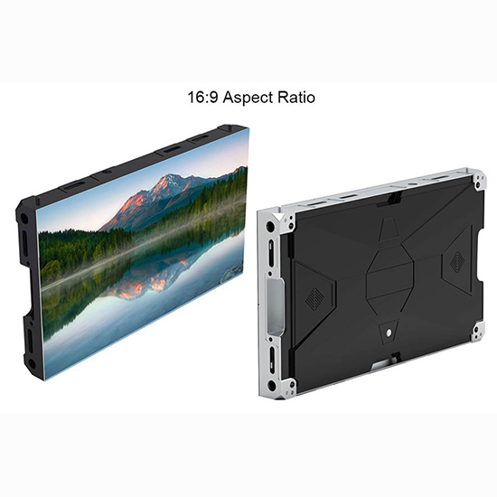 LSA Series Indoor HD 4K lan 2k LED TV Kanthi 16: 9 Aspect Ratio layanan ngarep Panel Pixel Pitch LED Video Wall Wall