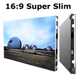 Seri LSP Super Slim 600 * 337.5mm Pitch Pixel Halus 16: 9 Aspek Rasio Led Panel Dinding Video Efektif Efektif kanggo TV LED 2K / 4K / 8K